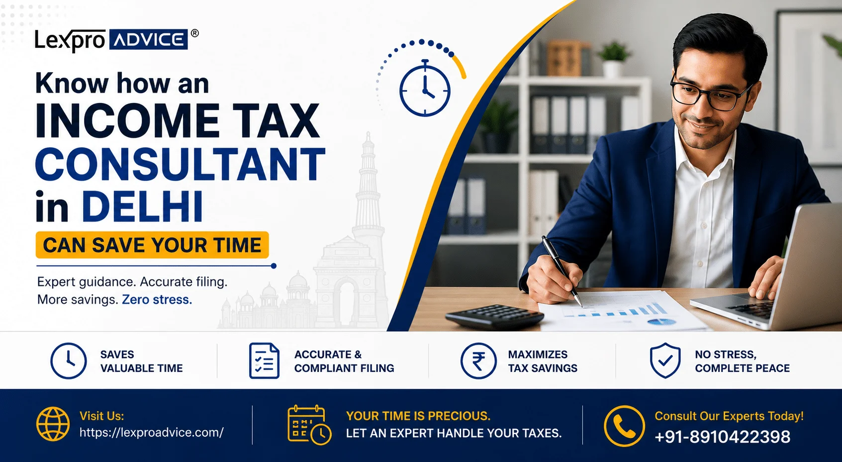 income tax consultant in Delhi